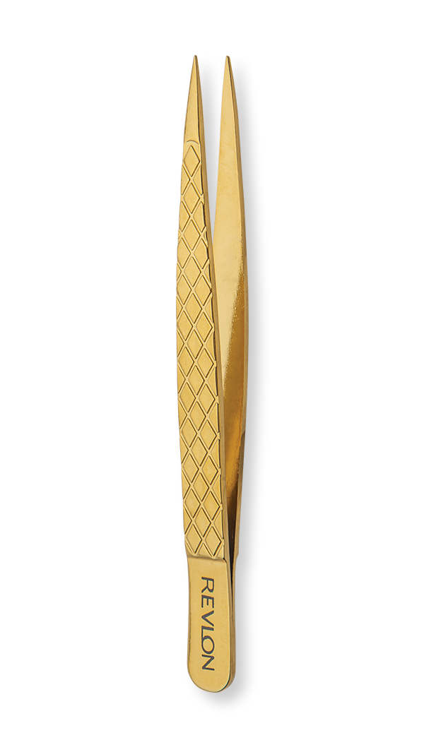 revlon beauty tools gold ultimate point tweezer 