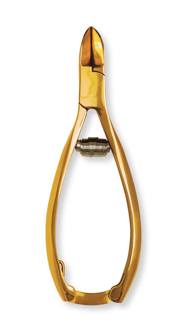 Pedicure Toenail Clippers Gold Series Titanium Coated Heavy Duty Nail Nipper 